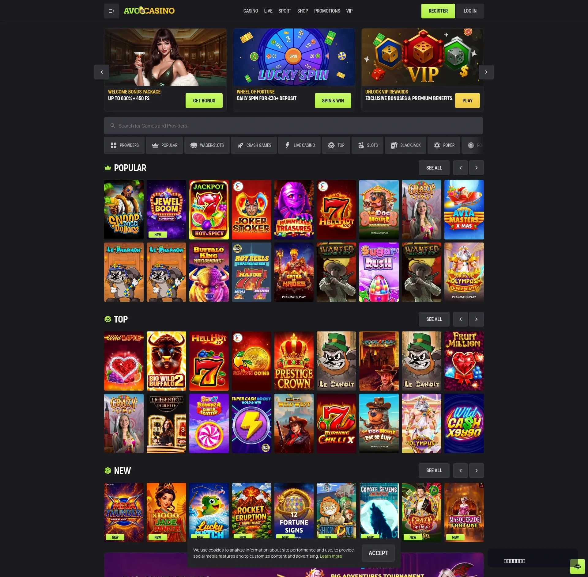 Avocasino Casino Avocasino Casino - screenshot 4