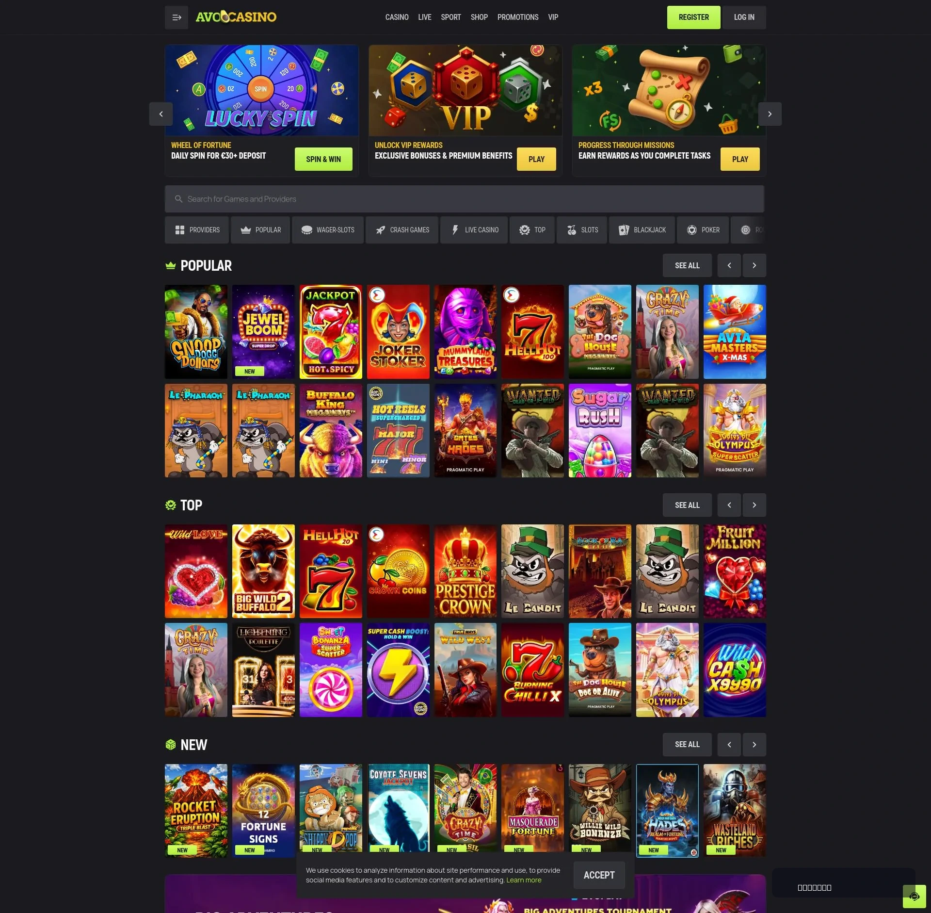 Avocasino Casino Avocasino Casino - screenshot 5