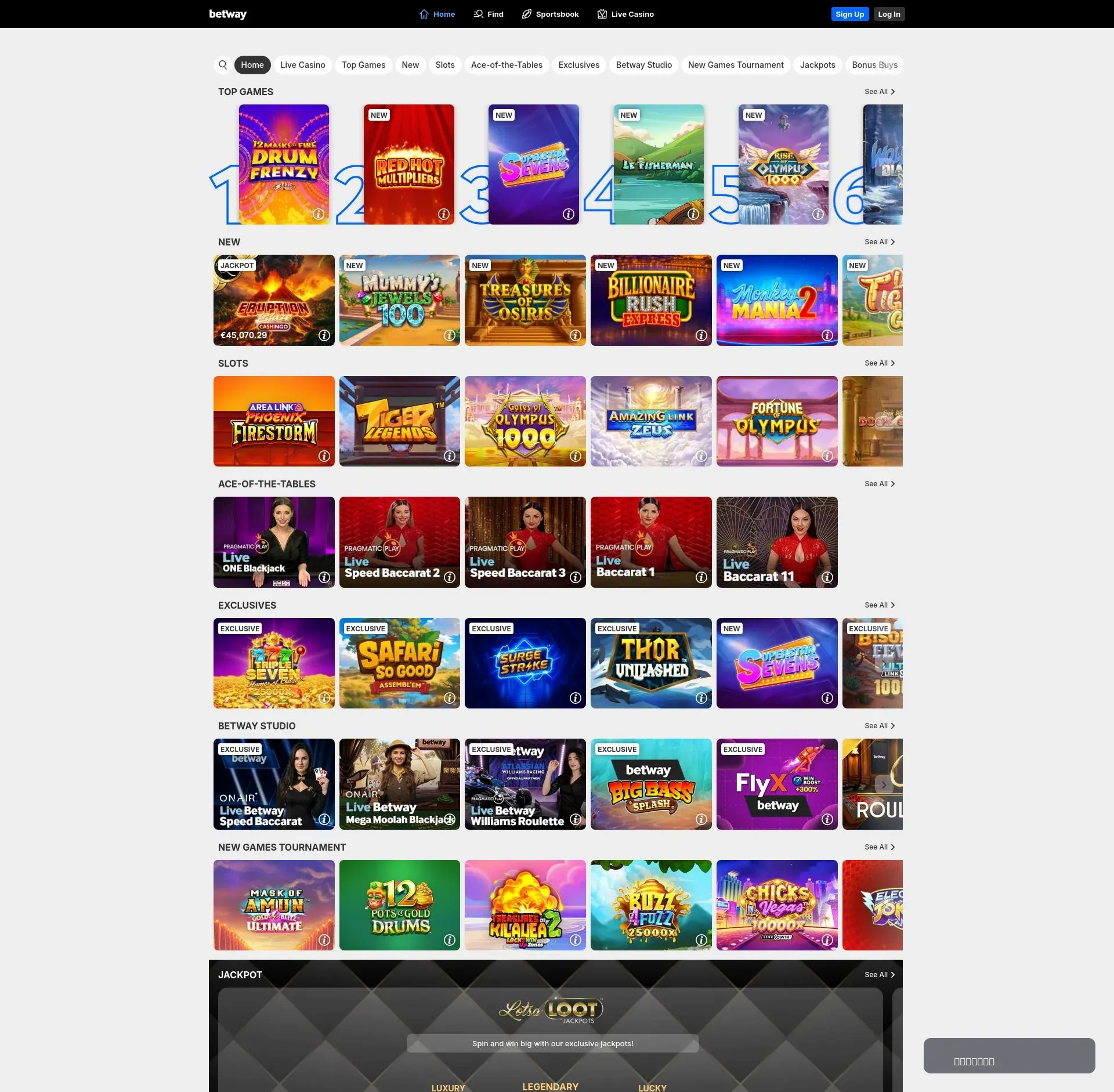 Betway Casino Betway Casino - screenshot 5
